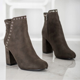 Evento Botas elegantes multicolor verde 5