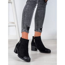 Botas de ante VINCEZA negro 5