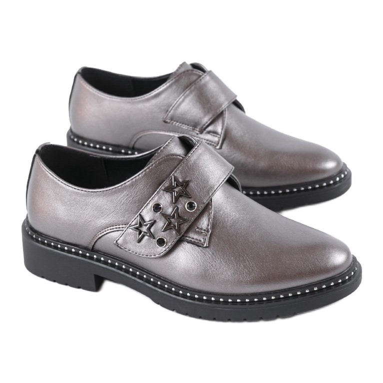 Zapatos de mujer grises C18-6391 1