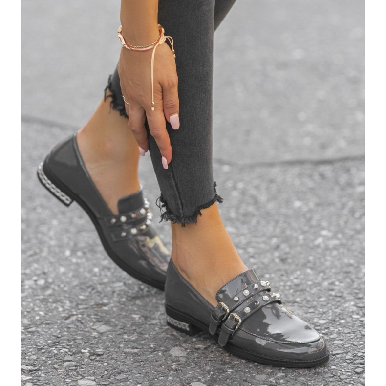 Zapatos de mujer grises C18-6252-2 2 Zapatos de mujer grises C18-6252-2 2