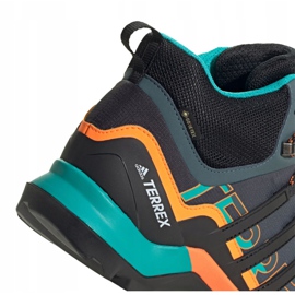 Zapatillas Adidas Terrex Swift R2 Mid Gtx M FV6840 azul marino azul verde 5