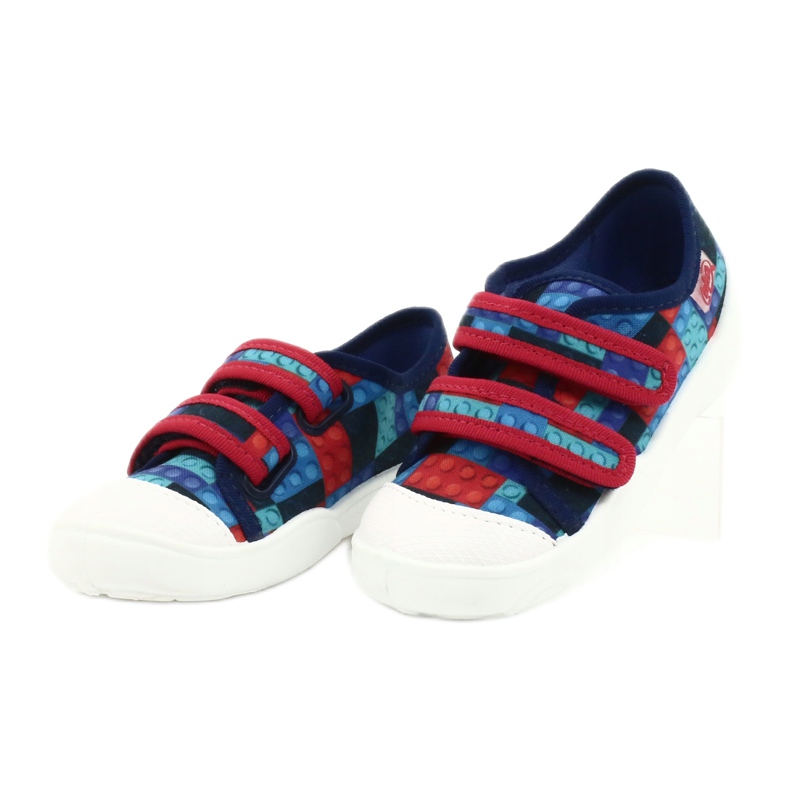 Calzado infantil befado 907P114 rojo azul marino azul multicolor 3