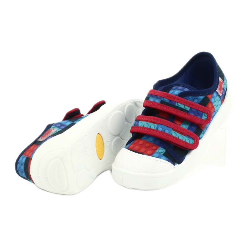 Calzado infantil befado 907P114 rojo azul marino azul multicolor 4