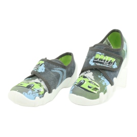 Calzado infantil befado 273X288 gris verde 3