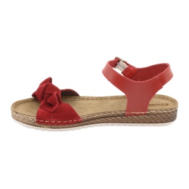 Zapatos de mujer Comfort Inblu 158D117 rojo 1