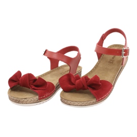 Zapatos de mujer Comfort Inblu 158D117 rojo 2