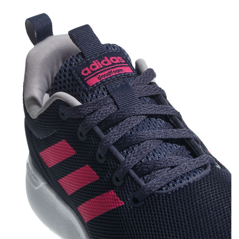 Zapatillas Adidas Lite Racer Cln Jr BB7045 azul marino rosa 2