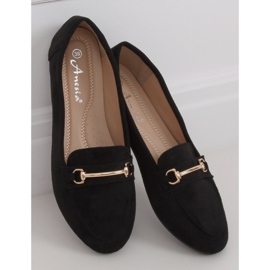 Mocasines de mujer negros 88-385 Black 3