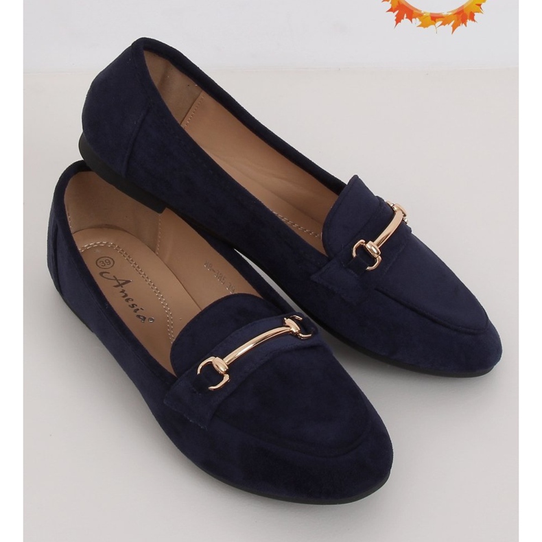 Mocasines mujer azul marino 88-385 Navy 1