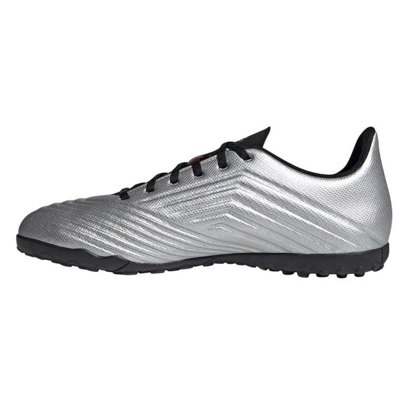 Botas de fútbol adidas Predator 19.4 Tf M F35634 plata 1