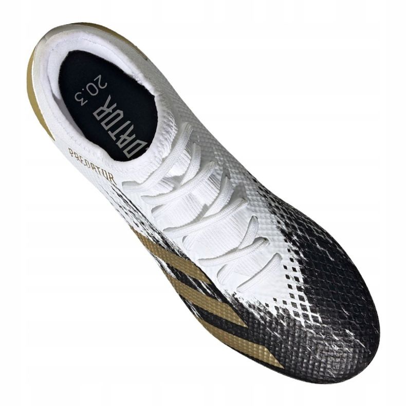 Botas de fútbol adidas Predator 20.3 L Fg M FW9197 oro blanco blanco 1 Botas de fútbol adidas Predator 20.3 L Fg M FW9197 oro blanco blanco 1