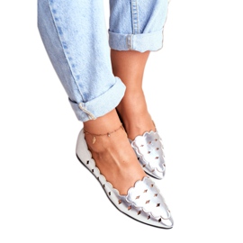 Bailarinas para mujer Lu Boo Silver Metallic Dianna plata 2 Bailarinas para mujer Lu Boo Silver Metallic Dianna plata 2