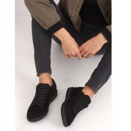 Zapatillas de mujer negras ante negro 6301 4