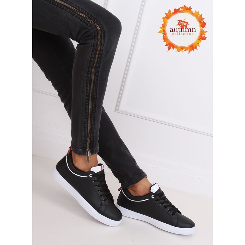 Zapatillas de mujer negras B0-501 Black negro 1