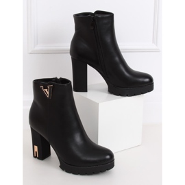 Black 1032A-GA Botas negras con plataforma negro 2 Black 1032A-GA Botas negras con plataforma negro 2