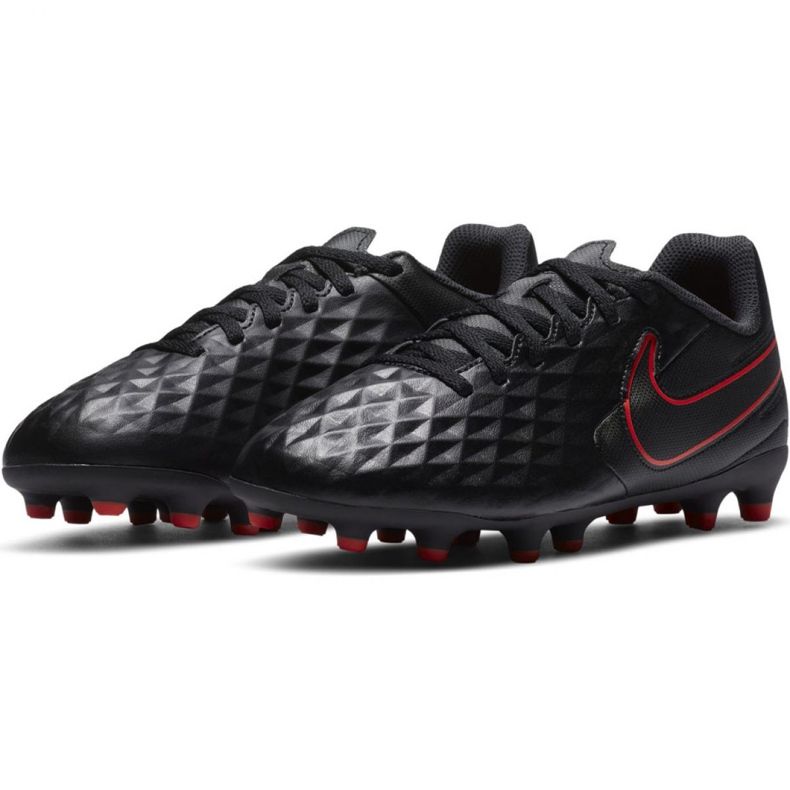 Zapatillas de fútbol Nike Tiempo Legend 8 Club FG / MG Jr AT5881060 multicolor negro 2