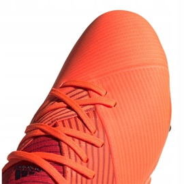 Botas de fútbol adidas Nemeziz 19.2 Fg M EH0293 rojo rojo 3