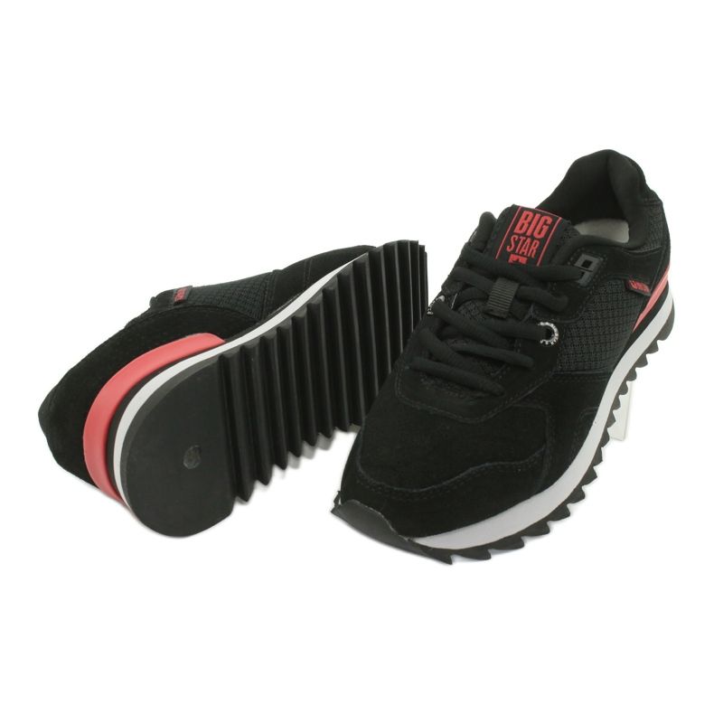 Zapatillas deportivas BIG STAR GG274524 negro rojo 3
