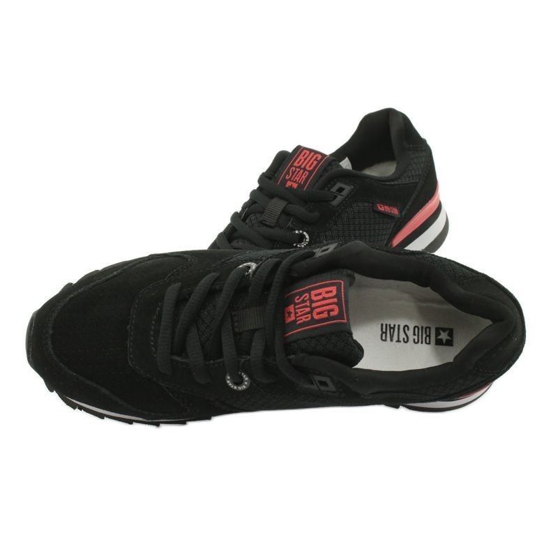 Zapatillas deportivas BIG STAR GG274524 negro rojo 4
