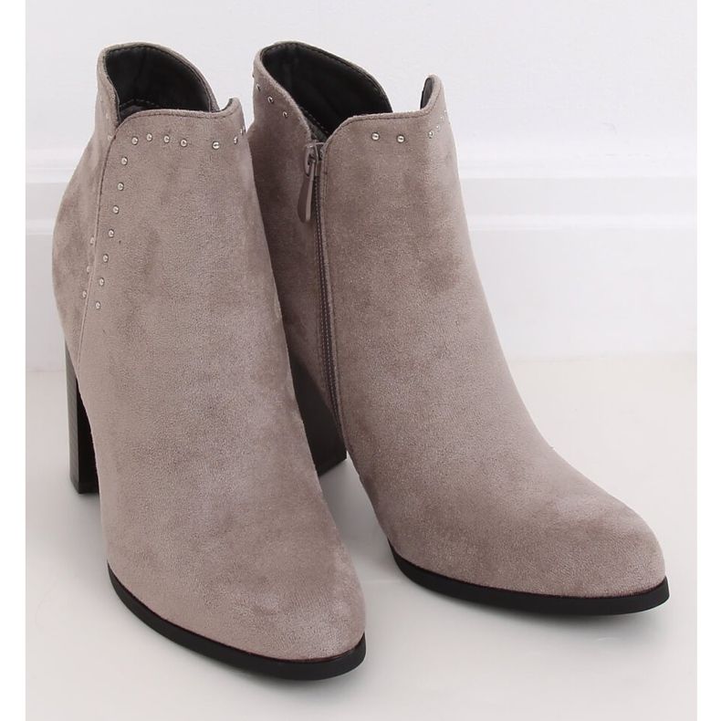 Tacones grises UK11P Grey 1