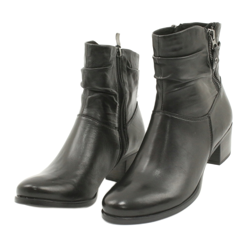 Caprice negro tacones altos 25347 2