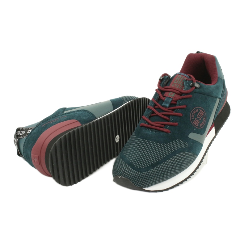 Zapatos Big Star Green GG174549 multicolor verde 3 Zapatos Big Star Green GG174549 multicolor verde 3