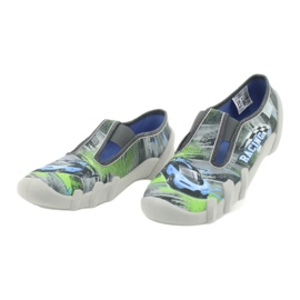 Calzado infantil befado 290Y210 gris verde 4