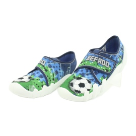 Calzado infantil befado 273Y291 azul multicolor verde 2