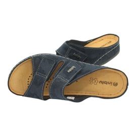Zapatos de mujer Inblu 158D177 azul marino 4