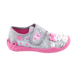 Calzado infantil befado 122X002 rosado gris 6