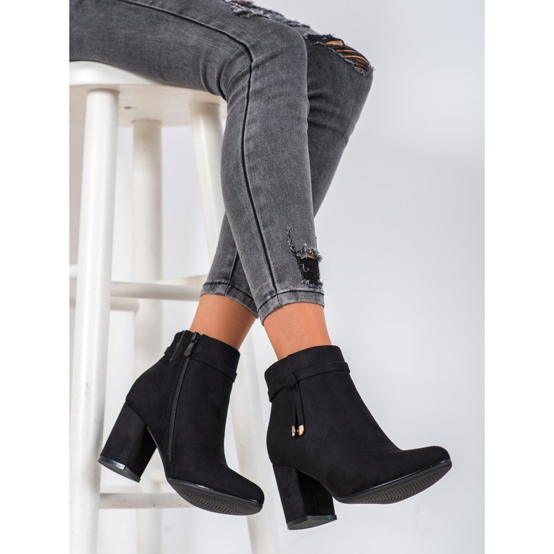 Botas VINCEZA elegantes negro 2