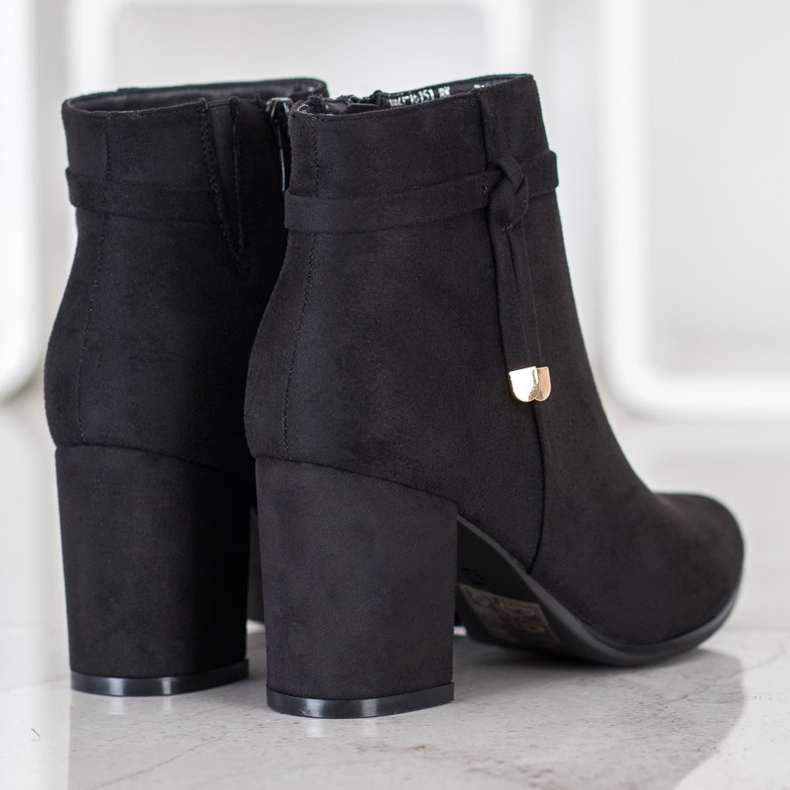 Botas VINCEZA elegantes negro 1