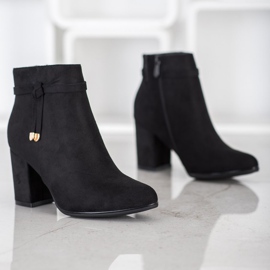 Botas VINCEZA elegantes negro 4