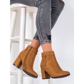 Botas VINCEZA elegantes marrón 2