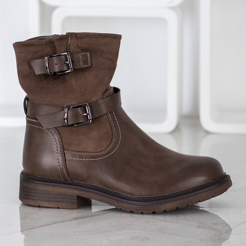 J. Star Trabajadores Clásicos marrón 2