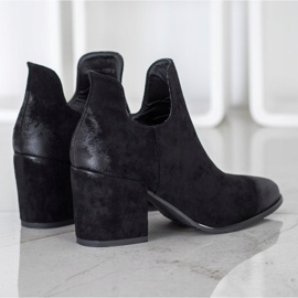 Botas bajas VINCEZA negro 2