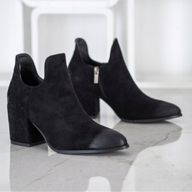 Botas bajas VINCEZA negro 3