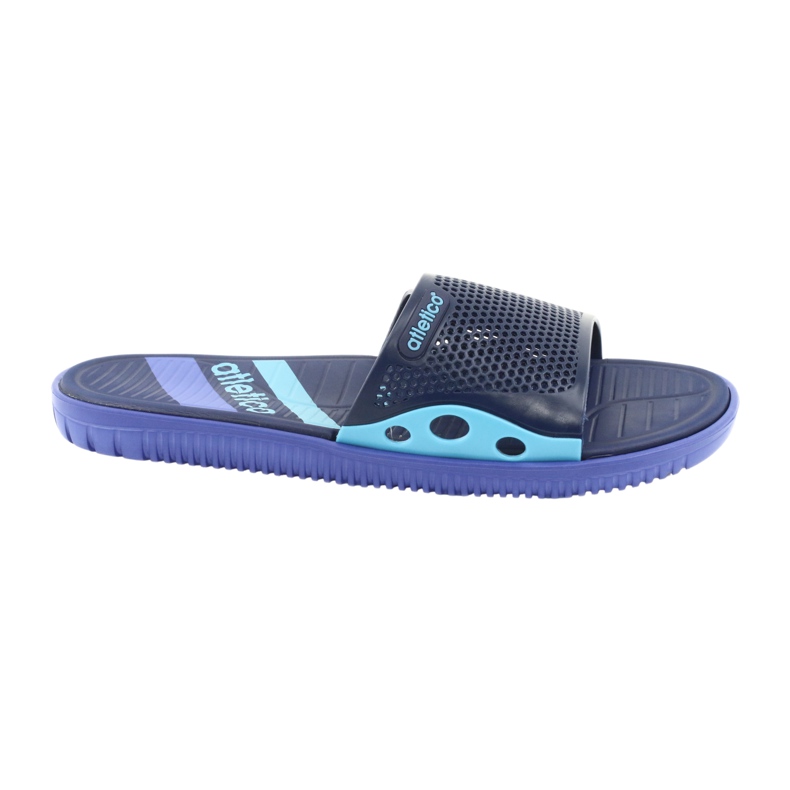 Atletico 6168 Pantuflas Atlético de Piscina azul marino azul 4