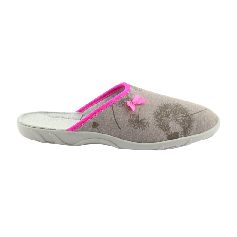 Zapatillas befado 235d162 gris rosa 5