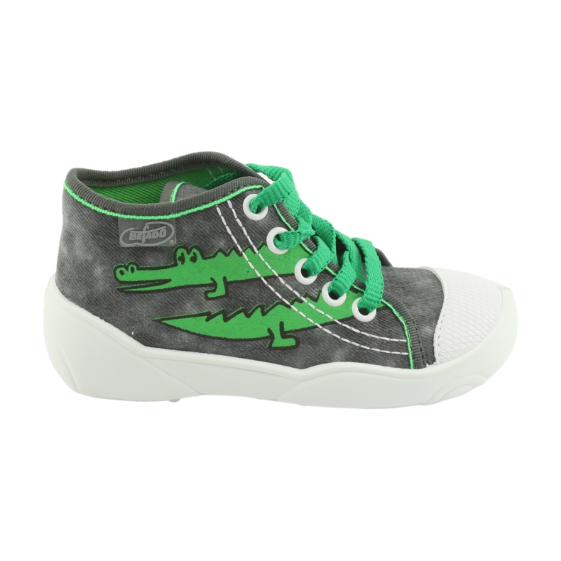 Calzado infantil befado 218P053 gris verde 5