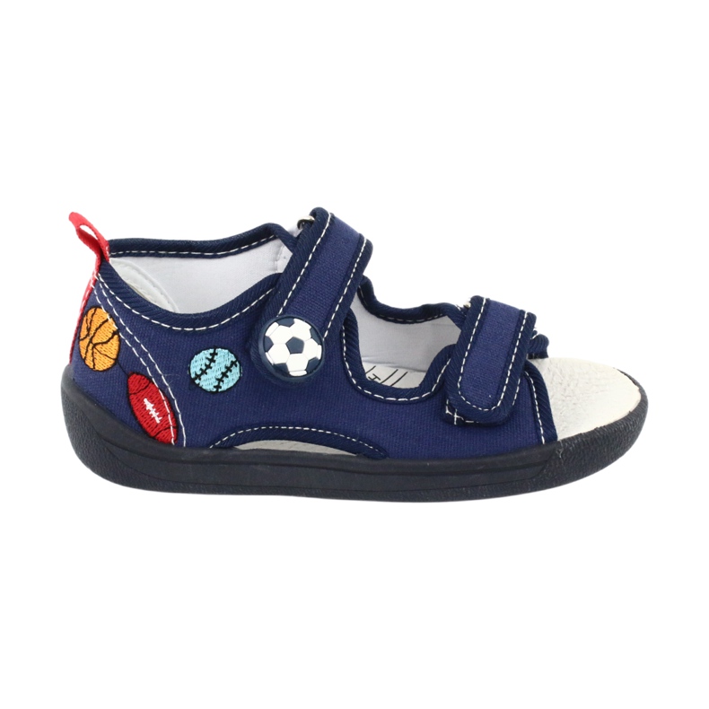 American Club Sandalias niño americano TEN27 zapatillas bola azul marino 5