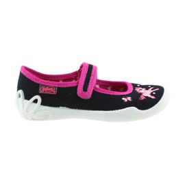 Befado zapatos para niños zapatillas bailarinas 114X323 rosado azul marino 6