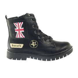 American Club Botas de invierno de American Super Workers negro amarillo rojo 6