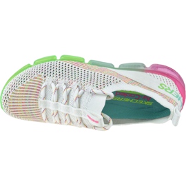 Skechers Skech-Air 92 Sky Motivation W 149040-WMLT blanco rosa verde amarillo 2