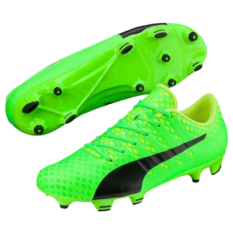 Botas de fútbol Puma Evo Power 3 Fg 103956 01 verde 2