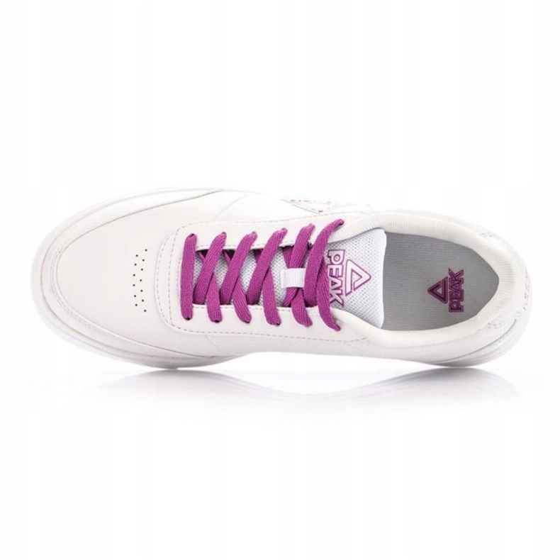 Zapatos Peak E43358B W 61485-61488 blanco violeta 2