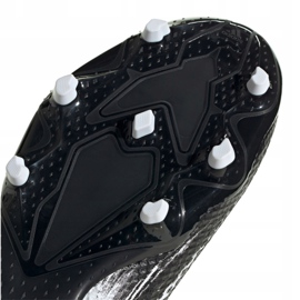 Botas de fútbol adidas Predator 20.3 Fg M FW9196 negro, blanco, negro, dorado blanco 6