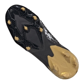 Botas de fútbol adidas Predator 20.1 Fg Jr FW9208 negro, blanco, negro, dorado blanco 5