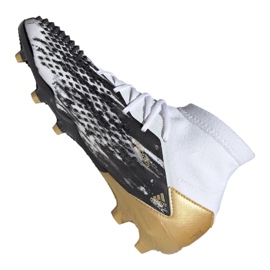 Botas de fútbol adidas Predator 20.1 Fg Jr FW9208 negro, blanco, negro, dorado blanco 6