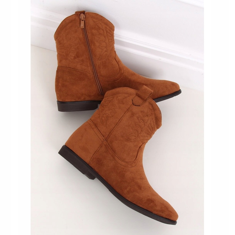 Camel MR-1879 Botas de mujer Camel marrón 1